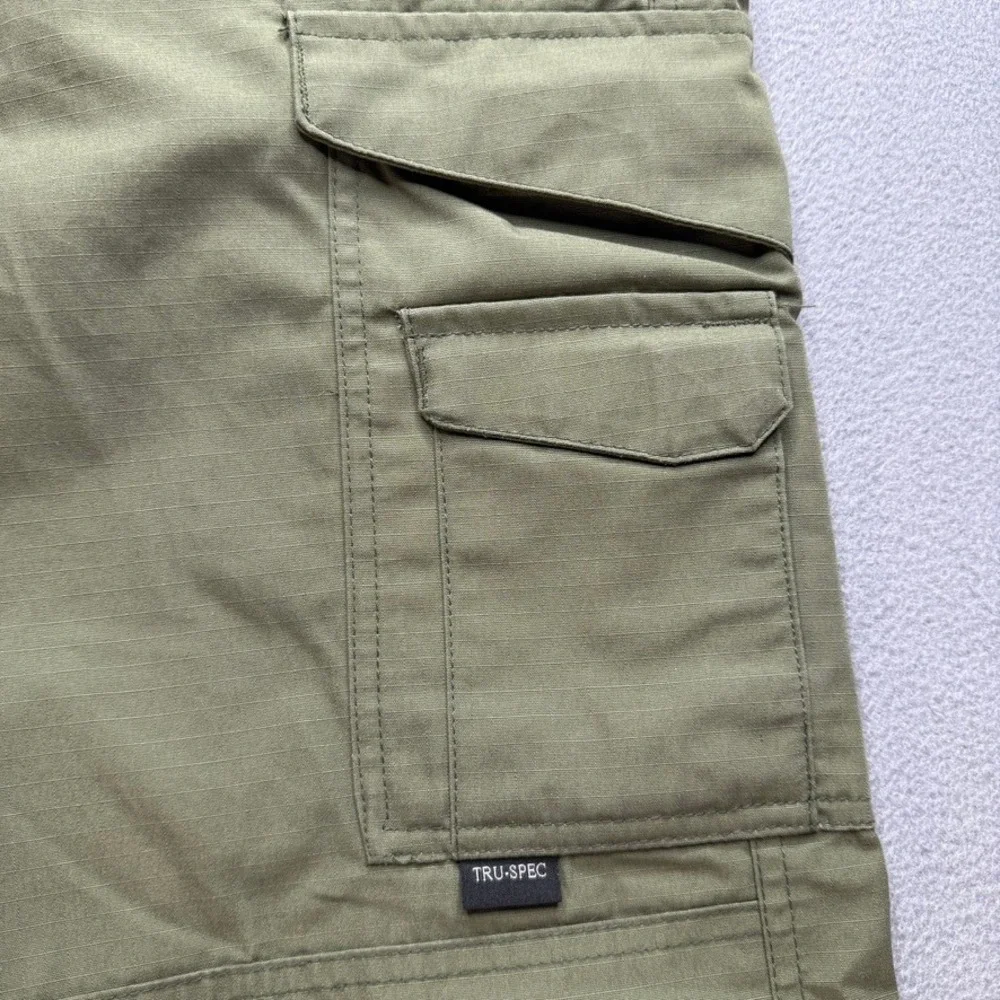 TRU-SPEC Cargo Pants Tactical Straight 34x34 (FIT 31x33) Ripstop Multi-Pocket